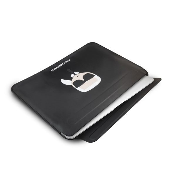 KARL LAGERFELD KLCS14KHBK 14'' Notebook/Tablet Táska - Fekete