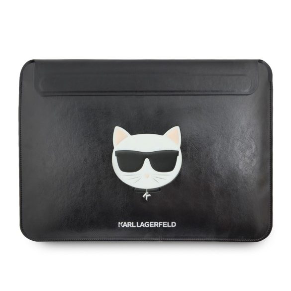 KARL LAGERFELD KLCS14CHBK 14'' Notebook/TabletTáska - Fekete