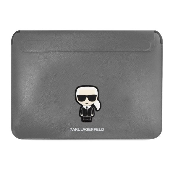 KARL LAGERFELD KLCS16PISG 16'' Notebook/Tablet Táska - Ezüst