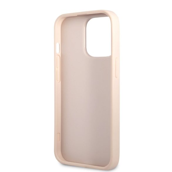Apple iPhone 13 Pro GUESS GUHCP13LP4SNP Hátlap - Rózsaszín