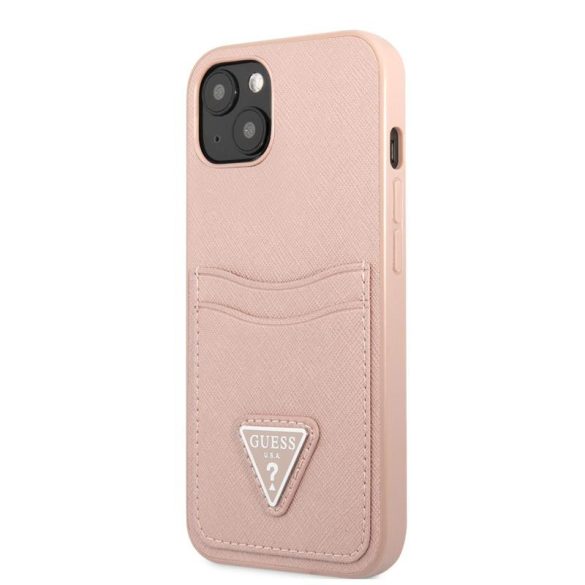 Apple iPhone 13 GUESS GUHCP13MPSATPP Hátlap - Rózsaszín