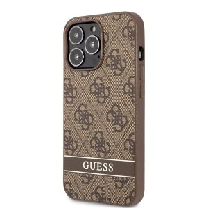 Apple iPhone 13 Pro GUESS GUHCP13LP4SNW Hátlap - Barna