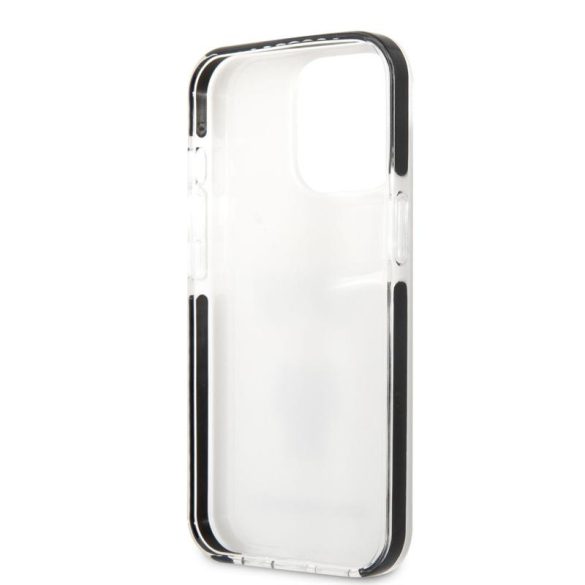 Apple iPhone 13 Pro Max KARL LAGERFELD KLHCP13XTPEKCW TPU Hátlap - Fehér