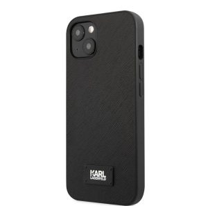 Apple iPhone 13 KARL LAGERFELD KLHCP13MSFMP2K Hátlap - Fekete