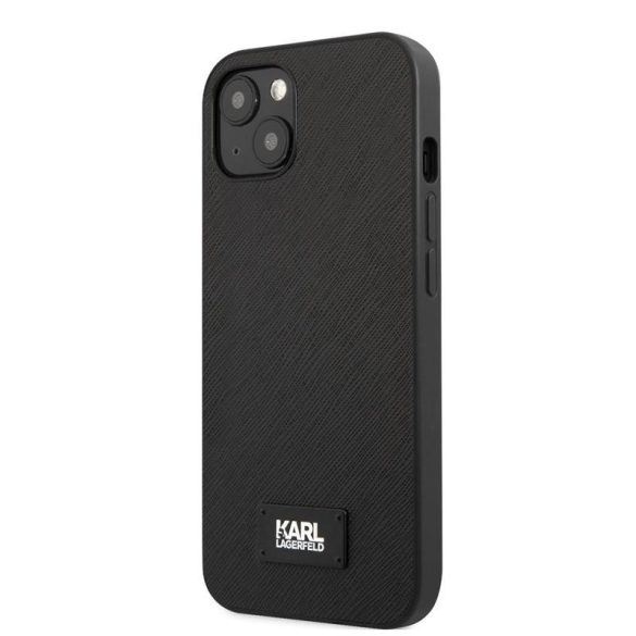 Apple iPhone 13 KARL LAGERFELD KLHCP13MSFMP2K Hátlap - Fekete