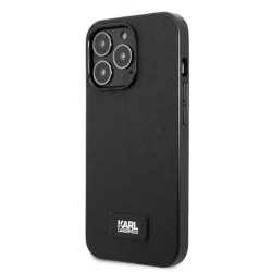   Apple iPhone 13 Pro Max KARL LAGERFELD KLHCP13XSFMP2K Hátlap - Fekete