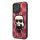 Apple iPhone 13 Pro Max KARL LAGERFELD KLHCP13LPMNIKPI Hátlap - Piros Apple iPhone 13 Pro Max KARL LAGERFELD KLHCP13LPMNIKPI Hátlap - Piros