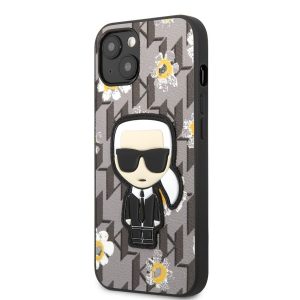 Apple iPhone 13 Mini KARL LAGERFELD KLHCP13SPMNFIK1 Hátlap - Szürke