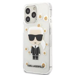   Apple iPhone 13 Pro KARL LAGERFELD KLHCP13LHFLT TPU Hátlap - Átlátszó