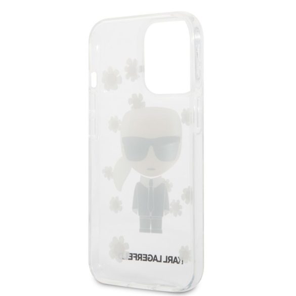 Apple iPhone 13 Pro KARL LAGERFELD KLHCP13LHFLT TPU Hátlap - Átlátszó