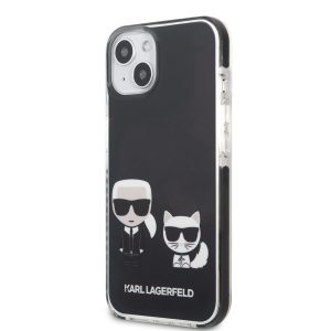 Apple iPhone 11 KARL LAGERFELD KLHCN61TPEKCK TPU Hátlap - Fekete