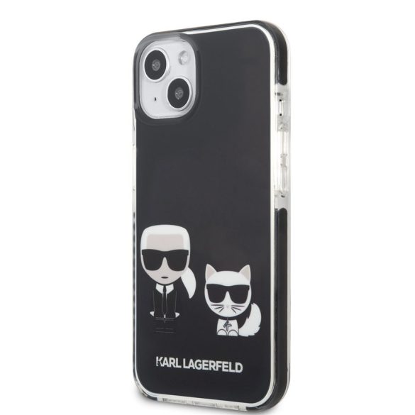Apple iPhone 11 KARL LAGERFELD KLHCN61TPEKCK TPU Hátlap - Fekete