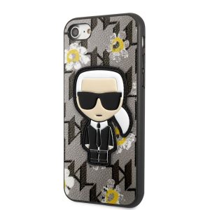 Apple iPhone 7/8/SE2020/SE2022 KARL LAGERFELD KLHCI8PMNFIK1 Hátlap - Szürke