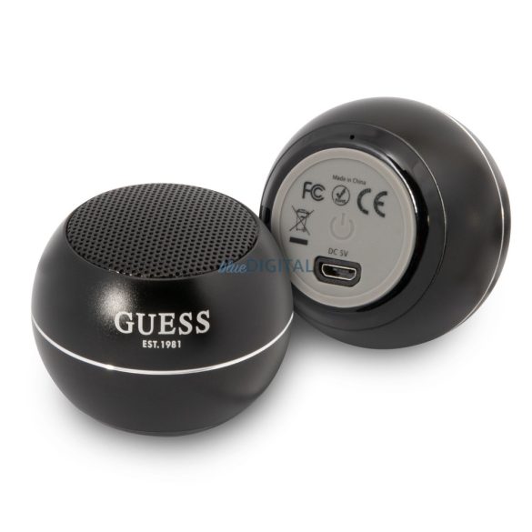 GUESS GUWSALGEK Bluetooth Hangszóró - Fekete