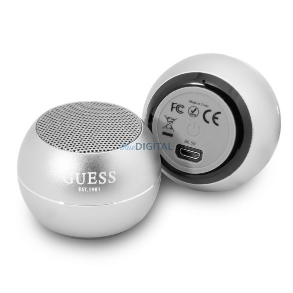 GUESS GUWSALGEG Bluetooth Hangszóró - Ezüst