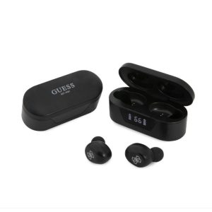 GUESS GUTWST31EK TWS Bluetooth 5.0 Headset - Fekete
