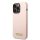 Apple iPhone 14 Pro GUESS GUHMP14LSBPLP MagSafe Hátlap - Rózsaszín