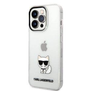 Apple iPhone 14 Pro KARL LAGERFELD KLHCP14LCTTR TPU Hátlap - Átlátszó