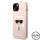 Apple iPhone 14 Plus KARL LAGERFELD KLHMP14MSLKHLP Liquid Silicon MagSafe Hátlap - Rózsaszín Apple iPhone 14 Plus KARL LAGERFELD KLHMP14MSLKHLP Liquid Silicon MagSafe Hátlap - Rózsaszín