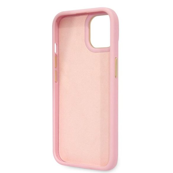 Apple iPhone 14 Pro GUESS GUHCP14LHGCRHP Hátlap - Rózsaszín