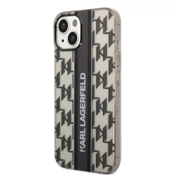   Apple iPhone 14 KARL LAGERFELD KLHCP14SHKLSPCK Hátlap - Fekete