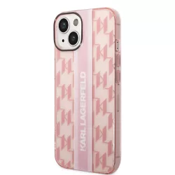  Apple iPhone 14 KARL LAGERFELD KLHCP14SHKLSPCP Hátlap - Rózsaszín