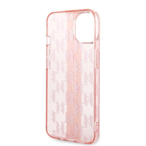 Apple iPhone 14 KARL LAGERFELD KLHCP14SHKLSPCP Hátlap - Rózsaszín