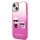 Apple iPhone 14 KARL LAGERFELD KLHCP14STGKCP TPU Hátlap - Rózsaszín Apple iPhone 14 KARL LAGERFELD KLHCP14STGKCP TPU Hátlap - Rózsaszín