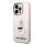 Apple iPhone 14 Pro Max KARL LAGERFELD KLHCP14XHNCHTCP TPU Hátlap - Rózsaszín Apple iPhone 14 Pro Max KARL LAGERFELD KLHCP14XHNCHTCP TPU Hátlap - Rózsaszín