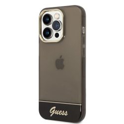   Apple iPhone 14 Pro Max GUESS GUHCP14XHGCOK TPU Hátlap - Fekete
