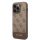 Apple iPhone 14 Pro GUESS GUHCP14LG4GLBR Hátlap - Barna Apple iPhone 14 Pro GUESS GUHCP14LG4GLBR Hátlap - Barna