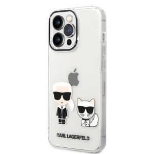 Apple iPhone 14 Pro KARL LAGERFELD KLHCP14LTGKTR TPU Hátlap - Átlátszó