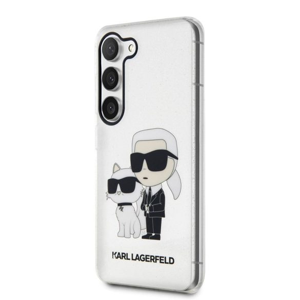 Samsung S23 KARL LAGERFELD KLHCS23SHNKCTGT Hátlap - Átlátszó