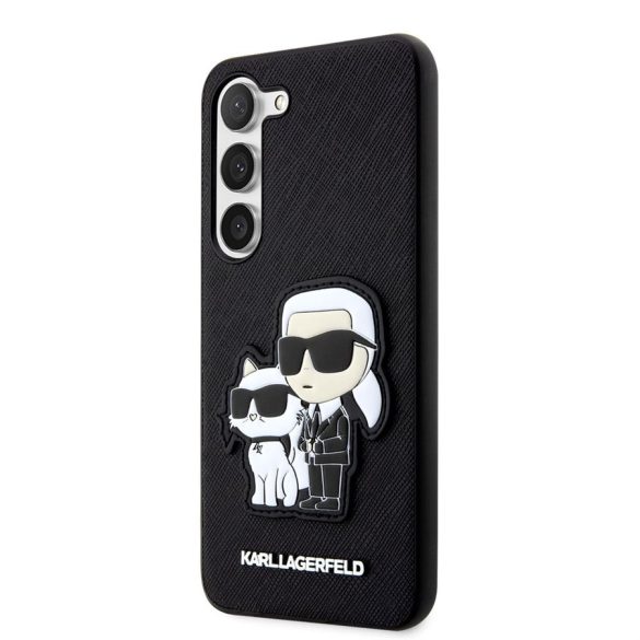 Samsung S23 KARL LAGERFELD KLHCS23SSANKCPK Hátlap - Fekete