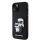 Apple iPhone 13 KARL LAGERFELD KLHCP13MSANKCPK Hátlap - Fekete tok Apple iPhone 13 KARL LAGERFELD KLHCP13MSANKCPK Hátlap - Fekete tok