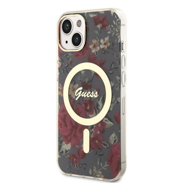 Apple iPhone 13 GUESS GUHMP13MHCFWSA MagSafe Hátlap - Khaki tok