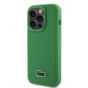 Apple iPhone 15 Pro Lacoste LCHMP15LPVCN MagSafe Hátlap - Zöld