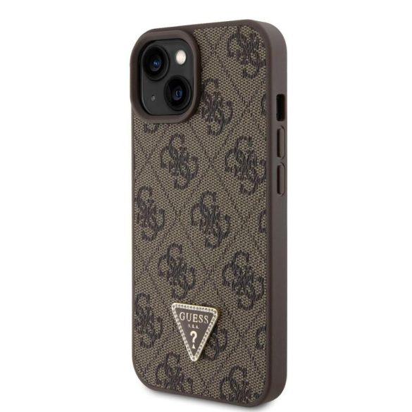 Apple iPhone 15 GUESS GUHCP15SP4TDPW Hátlap - Barna