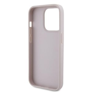 Apple iPhone 15 Pro GUESS GUHCP15LP4TDPP Hátlap - Rózsaszín