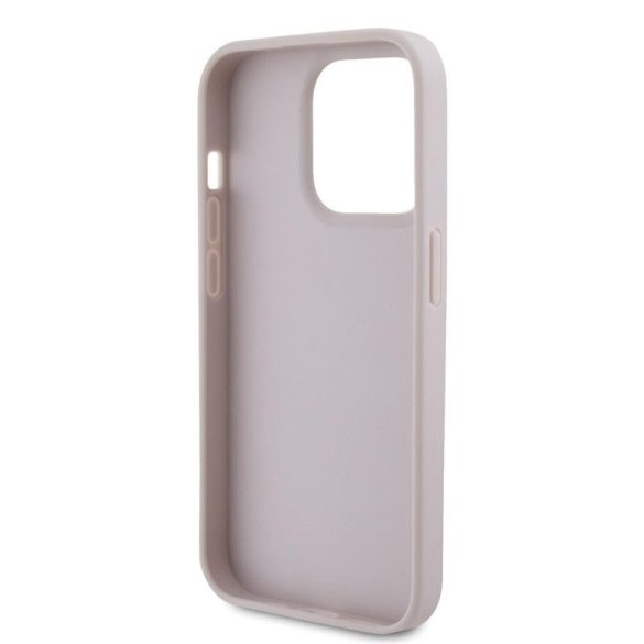 Apple iPhone 15 Pro GUESS GUHCP15LP4TDPP Hátlap - Rózsaszín
