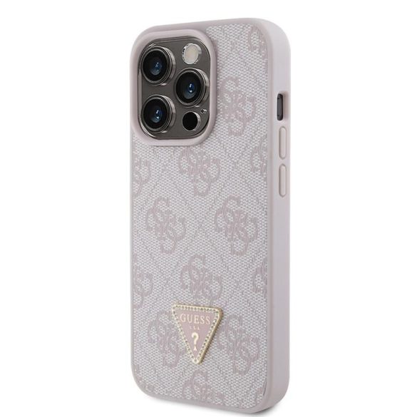 Apple iPhone 15 Pro GUESS GUHCP15LP4TDPP Hátlap - Rózsaszín