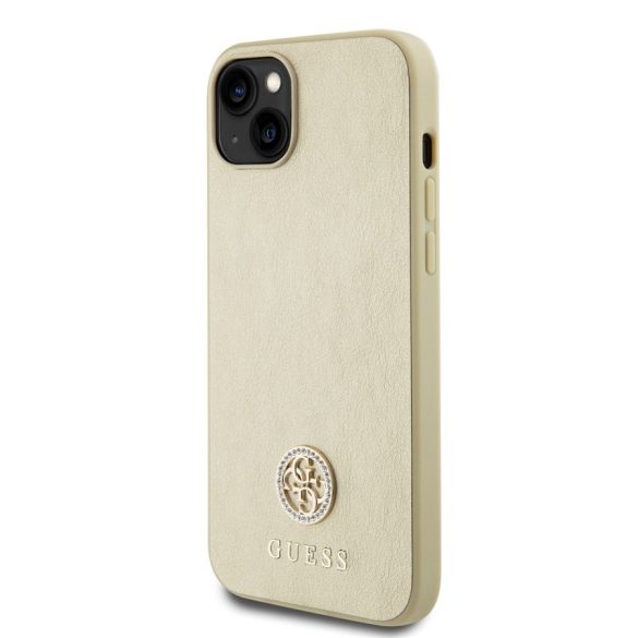 Apple iPhone 15 GUESS GUHCP15SPS4SDGPD Hátlap - Arany