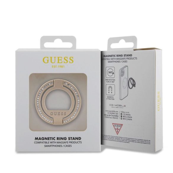 GUESS GUMRSALDGD Magsafe Ringstand - Arany