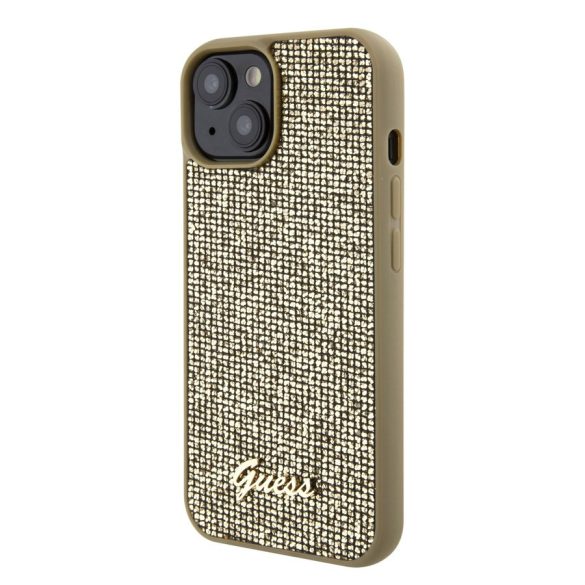 Apple iPhone 15 GUESS GUHCP15SPMSDGSD Hátlap - Arany