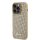 Apple iPhone 15 Pro GUESS GUHCP15LPMSDGSD Hátlap - Arany