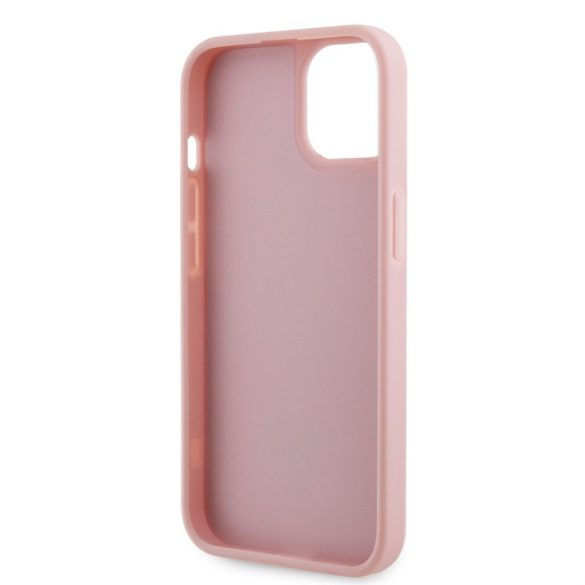 Apple iPhone 15 GUESS GUHCP15SHDGTPP Hátlap - Rózsaszín