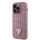 Apple iPhone 15 Pro GUESS GUHCP15LHDGTPP Hátlap - Rózsaszín