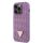 Apple iPhone 15 Pro Max GUESS GUHCP15XHDGTPU Hátlap - Lila