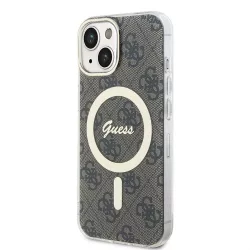   Apple iPhone 15 GUESS GUHMP15SH4STW MagSafe IML Hátlap - Barna