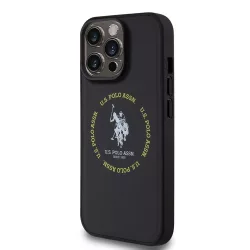   Apple iPhone 15 Pro U.S. Polo USHMP15LPSRTK MagSafe Hátlap - Fekete